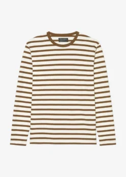 Marc O'Polo Striped Long Sleeve Top In A Regular Fit Made From Pure Organic Cotton -Schlichte Eleganz 02b673a5b2dd5a18b39d7429f74e8c40 scaled