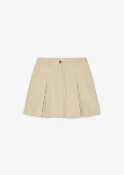 Marc O'Polo MO'P X CHEVIGNON Pleated Mini Skirt Made From Twill Stretch -Schlichte Eleganz 05843d36dae10e244644d06274bbf6e6 scaled