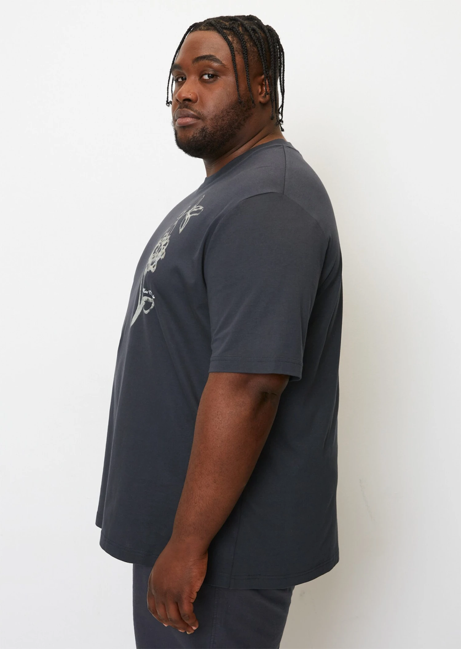 Marc O'Polo T-shirt Regular With Floral Chest Print 6 Marc O'Polo T-shirt Regular With Floral Chest Print – Bild 6