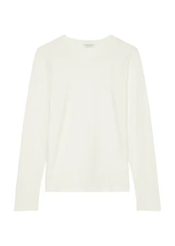 Marc O'Polo Long Sleeve Top, Regular Fit Made From OCS Blended TENCEL™ Lyocell -Schlichte Eleganz 082c189902c02e0b75ccdfb5fc48f540 scaled