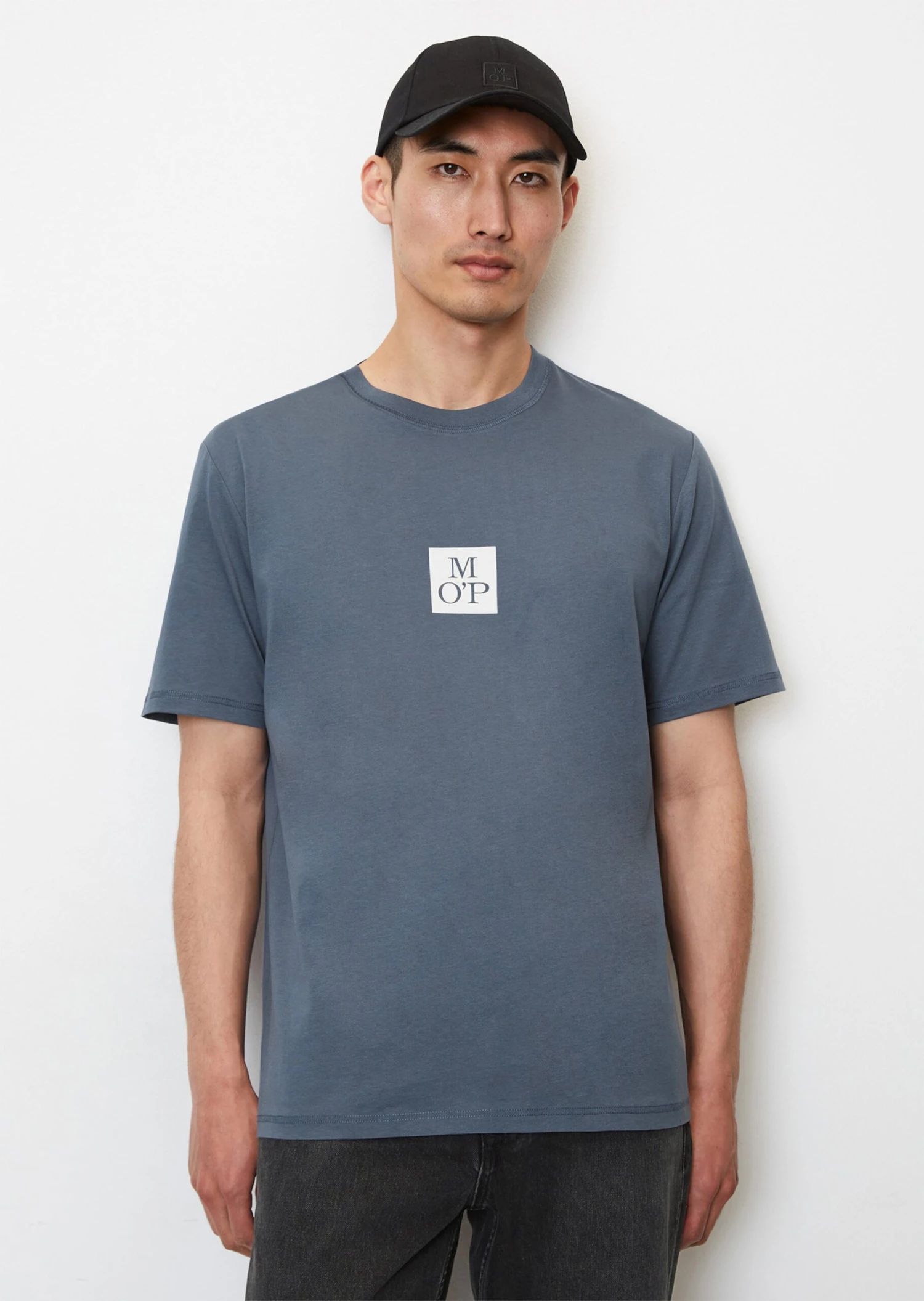 Marc O'Polo T-shirt, Shaped Fit Made Of Organic Cotton 1 Marc O'Polo T-shirt, Shaped Fit Made Of Organic Cotton