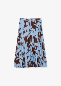 Marc O'Polo Pleated A-line Skirt With An All-over Print Made From Recycled Polyester -Schlichte Eleganz 0b6a2e46ff2b821e54d642953ce0b9d7 scaled