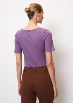 Marc O'Polo Slub Jersey T-Shirt Regular Made Of Pure Organic Cotton -Schlichte Eleganz 0ca3341824e57af9c35bed8a85a60047 scaled