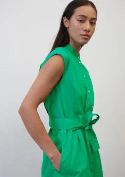 Marc O'Polo Sleeveless Shirt Dress Made Of Paper Touch Poplin -Schlichte Eleganz 0dfa7ec9206e73a75d44a74d026c8abe scaled
