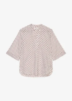 Marc O'Polo Patterned Tunic Blouse In A Regular Fit Made Of Lightweight Cotton Voile -Schlichte Eleganz 10752a655d7cea3807b4a073d86e797c scaled