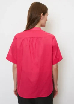 Marc O'Polo Short Sleeve Tunic Blouse Made Of Crisp Cotton Voile -Schlichte Eleganz 108d5fe2c18e03fd4ddfdd4dffd125a0 scaled