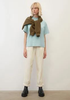 Marc O'Polo Boyfriend T-shirt In A Wide Fit In Heavy Jersey Fabric