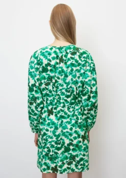 Marc O'Polo Short Voluminous Dress With Gathering Made Of An Organic Cotton/lyocell Blend -Schlichte Eleganz 125d182bb4877b2e60491c6f874c75ec scaled