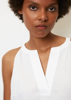 Marc O'Polo Light And Breezy Linen Dress In A Loose-fitting A-line Design -Schlichte Eleganz 14c9256079f40b80dab64b2d249940bd scaled