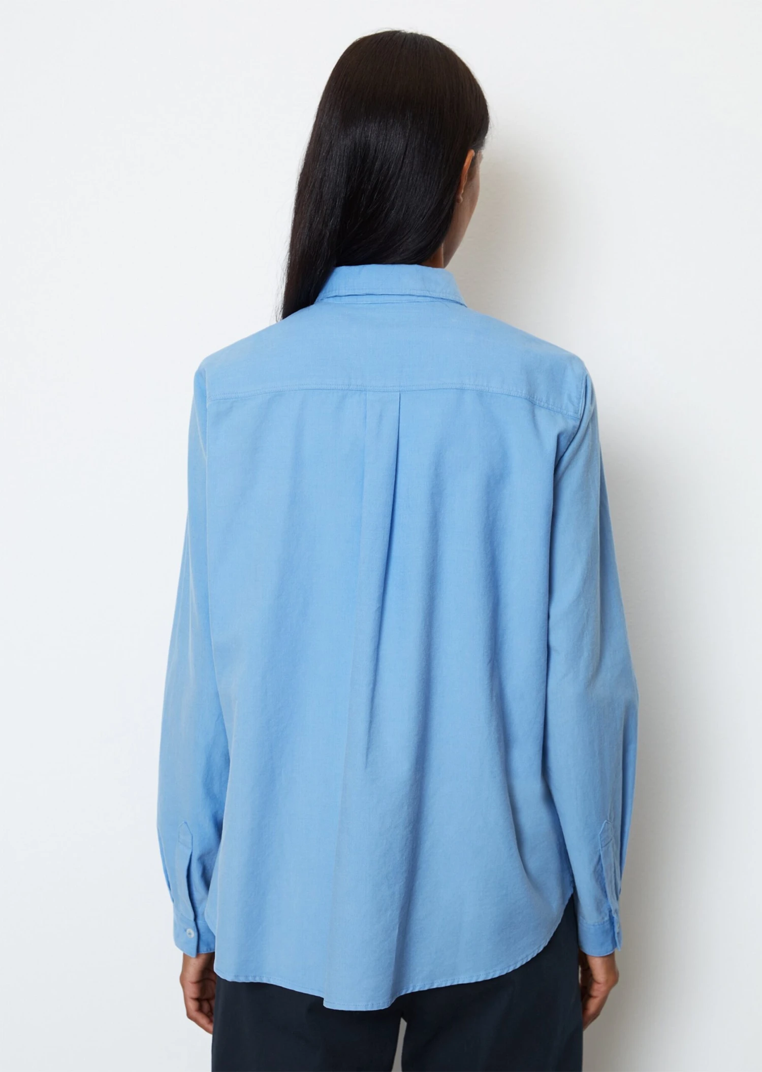 Marc O'Polo Blouse, Kent Collar, Long Sleeved, Made Of Velvety Corduroy Fabric 3 Marc O'Polo Blouse, Kent Collar, Long Sleeved, Made Of Velvety Corduroy Fabric – Bild 3