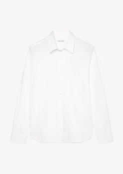 Marc O'Polo Stretch Poplin Blouse In A Regular Fit Made Of A Stretchy Organic Cotton Blend -Schlichte Eleganz 15be836fce9af1f97aec48bf2c378f59 scaled