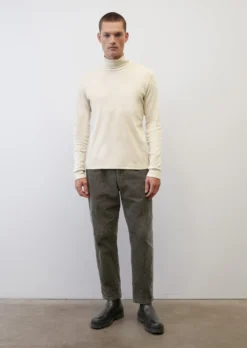 Marc O'Polo Long Sleeve Polo Neck Top, Shaped Fit Made From Pure Organic Cotton -Schlichte Eleganz 1733056f01d1a3594ff39ac5c996ec11 scaled