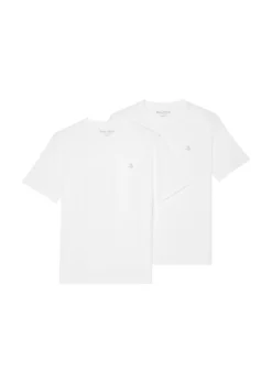 Marc O'Polo Double Pack Of Crew Neck T-shirts In A Regular Fit Made From Pure Organic Cotton 16 Marc O'Polo Double Pack Of Crew Neck T-shirts In A Regular Fit Made From Pure Organic Cotton -Schlichte Eleganz 178e382dd4ac531f8f221d2cb5d1ea82 scaled
