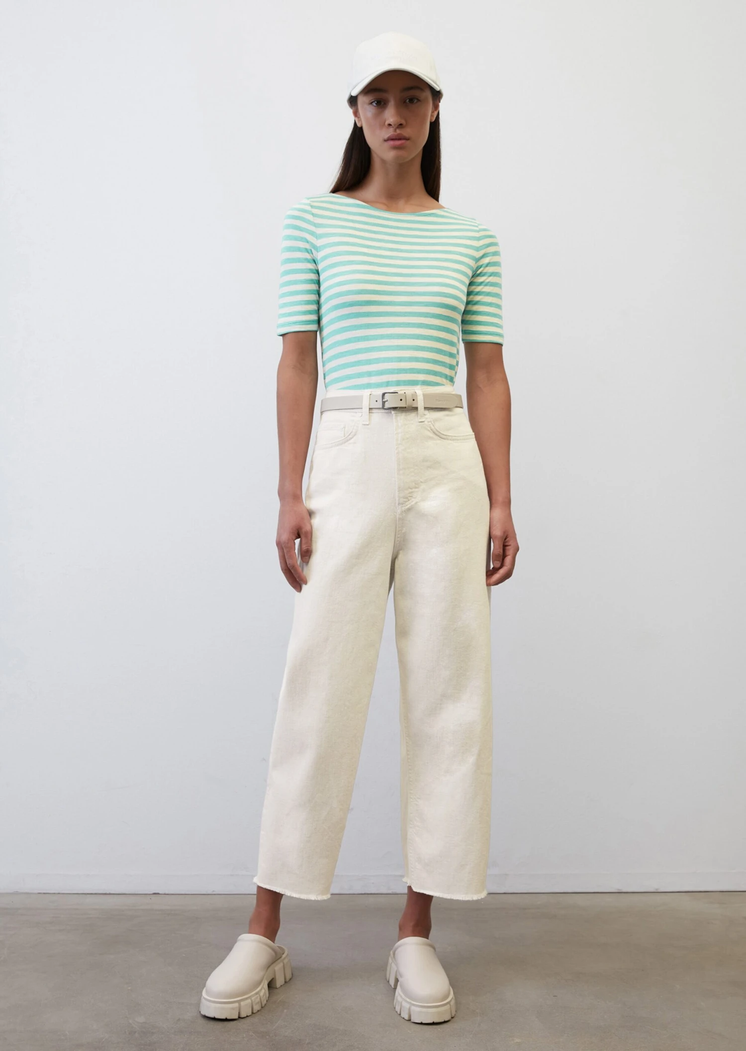 Marc O'Polo T-shirt Made Of Soft Slub Jersey 4 Marc O'Polo T-shirt Made Of Soft Slub Jersey – Bild 4