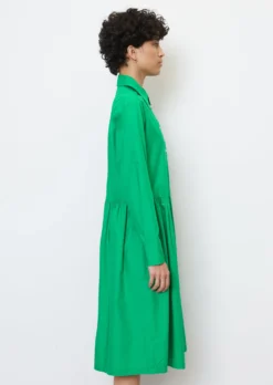 Marc O'Polo Blouse Dress With A Gathered Skirt Made From A Lightweight Organic Cotton/lyocell Blend 14 Marc O'Polo Blouse Dress With A Gathered Skirt Made From A Lightweight Organic Cotton/lyocell Blend -Schlichte Eleganz 181fa643dfab7dd0c679ca659b96ae96 scaled