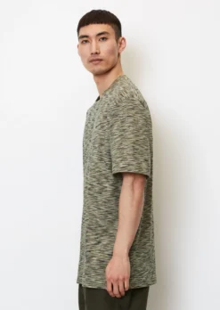 Marc O'Polo T-shirt Regular In Lightweight, Space-dyed Jersey Fabric -Schlichte Eleganz 183d0e890d20f590eefe453bfec8dfc3 scaled