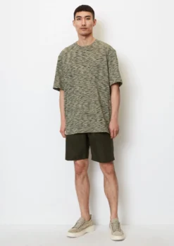 Marc O'Polo T-shirt Regular In Lightweight, Space-dyed Jersey Fabric -Schlichte Eleganz 1926aa85b72024400bb2329b3a456c9f scaled