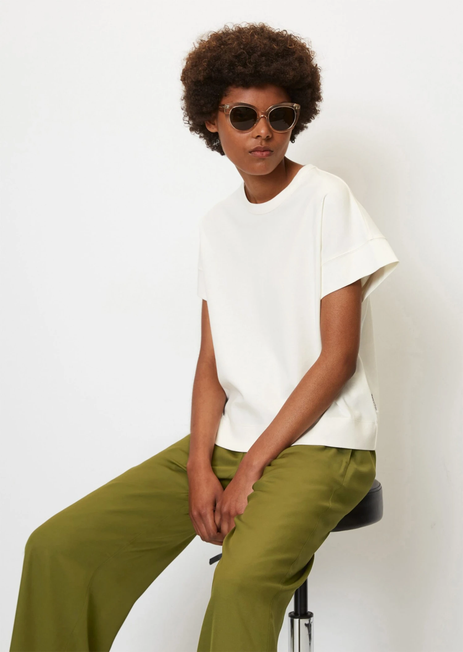 Marc O'Polo Short Sleeve T-shirt In A Regular Fit Made Of Interlock Jersey 2 Marc O'Polo Short Sleeve T-shirt In A Regular Fit Made Of Interlock Jersey – Bild 2