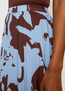 Marc O'Polo Pleated A-line Skirt With An All-over Print Made From Recycled Polyester -Schlichte Eleganz 1c193bddd0354ae8db75dede5595f8e5 scaled