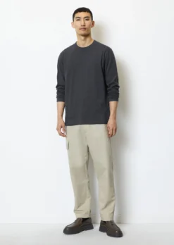 Marc O'Polo Logo Longsleeve Regular In Heavy Jersey Fabric -Schlichte Eleganz 1c83f914f547487709fe0c5145859570 scaled