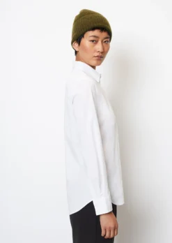 Marc O'Polo Blouse Shaped In Stretch Poplin 14 Marc O'Polo Blouse Shaped In Stretch Poplin -Schlichte Eleganz 212e6bfee3919ffcc531930957e4bd6d scaled
