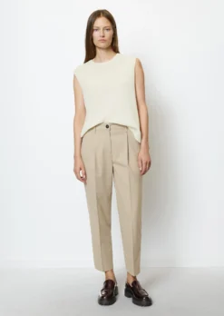 Marc O'Polo Fine Patterned Flannel Chino Tapered With Recycled Materials