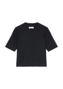 Marc O'Polo Skinny Rib Short-sleeved Knitted Jumper, Relaxed Fit Made Of Pure Organic Cotton -Schlichte Eleganz 22d94dda9cb904c0b99cfdbdef746a1c scaled