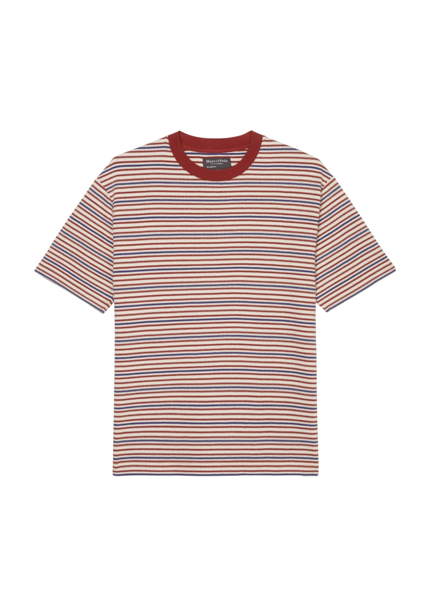 Marc O'Polo Striped T-shirt Relaxed In Soft Organic Cotton 8 Marc O'Polo Striped T-shirt Relaxed In Soft Organic Cotton – Bild 8