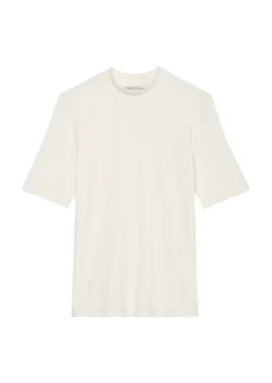 Marc O'Polo Stand-up Collar T-shirt In A Regular Fit Made Of Fine Rib Jersey 16 Marc O'Polo Stand-up Collar T-shirt In A Regular Fit Made Of Fine Rib Jersey -Schlichte Eleganz 2472fad27806d46fe22b1530546ce495 scaled