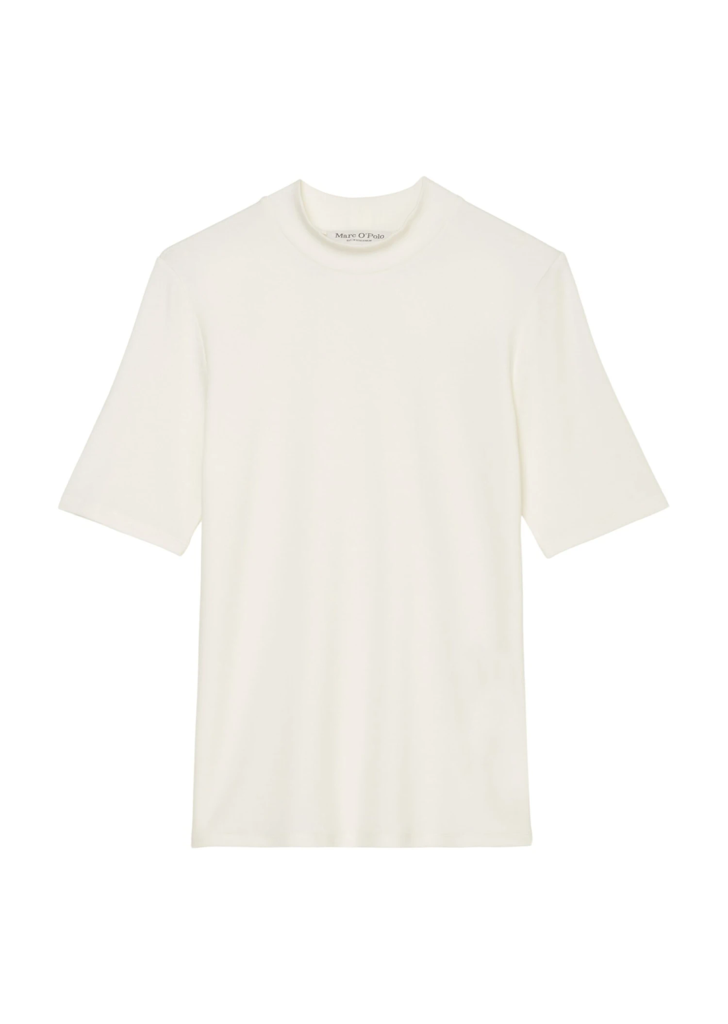 Marc O'Polo Stand-up Collar T-shirt In A Regular Fit Made Of Fine Rib Jersey 8 Marc O'Polo Stand-up Collar T-shirt In A Regular Fit Made Of Fine Rib Jersey – Bild 8