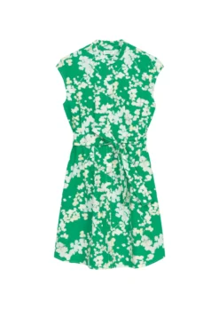 Marc O'Polo Sleeveless Summer Dress With A Belt In Paper Touch Organic Cotton -Schlichte Eleganz 2627aac313bff83600ca1f180cae889d scaled