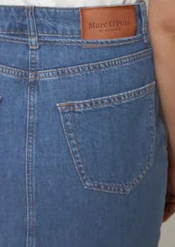 Marc O'Polo Denim Midi Skirt With Waist Belt In An Organic Cotton/lyocell Blend -Schlichte Eleganz 263e32e6d31cf978f83fce6566903205 scaled