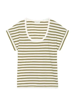 Marc O'Polo Striped T-shirt With Cut-on Sleeves Made Of Lightweight Single Jersey -Schlichte Eleganz 26d3aa1bc898d74c5d60f95d1451455a scaled
