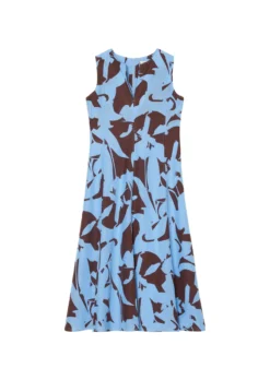 Marc O'Polo Sleeveless Maxi Dress With An All-over Print Made Of An Organic Cotton And Viscose Blend -Schlichte Eleganz 27de32e288afcbb863e82131e628d75f scaled