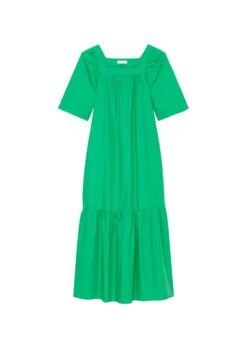 Marc O'Polo Bohemian Maxi Dress With A Square Neckline In An Organic Cotton And TENCEL™ Lyocell Blend -Schlichte Eleganz 284131bb3b1d8df74b2a6f9c22d3dec6 scaled