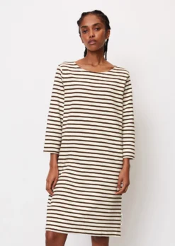 Marc O'Polo Striped Jersey Dress In A Loose Fit Made Of Organic Cotton -Schlichte Eleganz 28693e7e2abd30c2f6c7139834da97a9 scaled