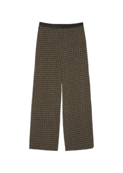 Marc O'Polo Wide Jersey Trousers With An All-over Print Made Of Stretchy Viscose Fabric -Schlichte Eleganz 2888e0ae0f66d58b74b7aa9abcf7fc3b scaled