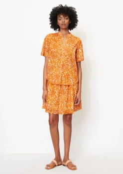 Marc O'Polo Tunic-style Blouse In A Regular Fit Made Of Lightweight Voile Fabric -Schlichte Eleganz 2afb8bfa8cd1aab93cb5448e52e573c2 scaled