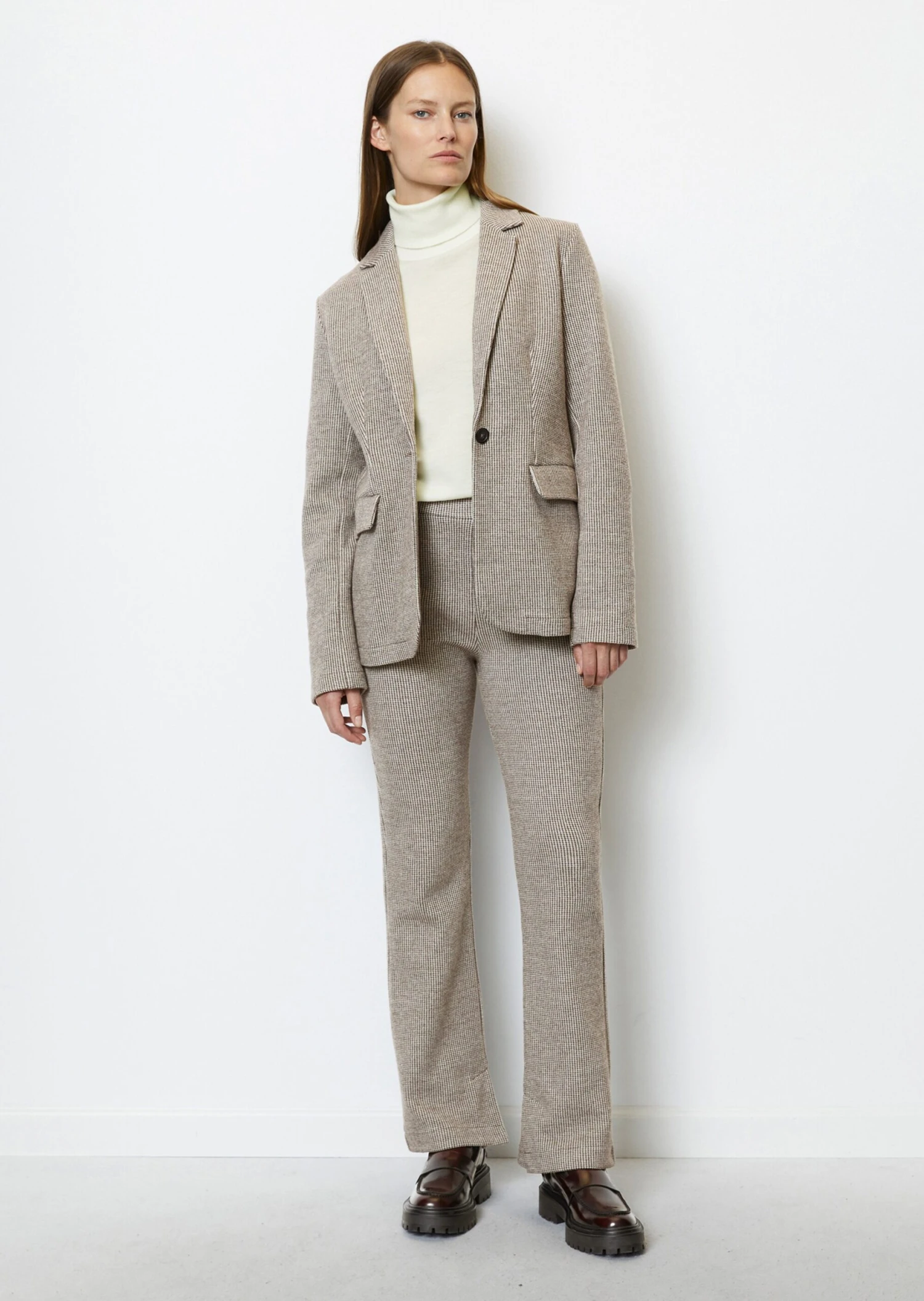 Marc O'Polo Cigarette Pants Straight From Doubleface Jersey 1 Marc O'Polo Cigarette Pants Straight From Doubleface Jersey