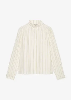 Marc O'Polo Striped Blouse In A Regular Fit Made Of A Soft Organic Cotton Twill -Schlichte Eleganz 2eac2302a980492d71fff4e3c9ae5582 scaled