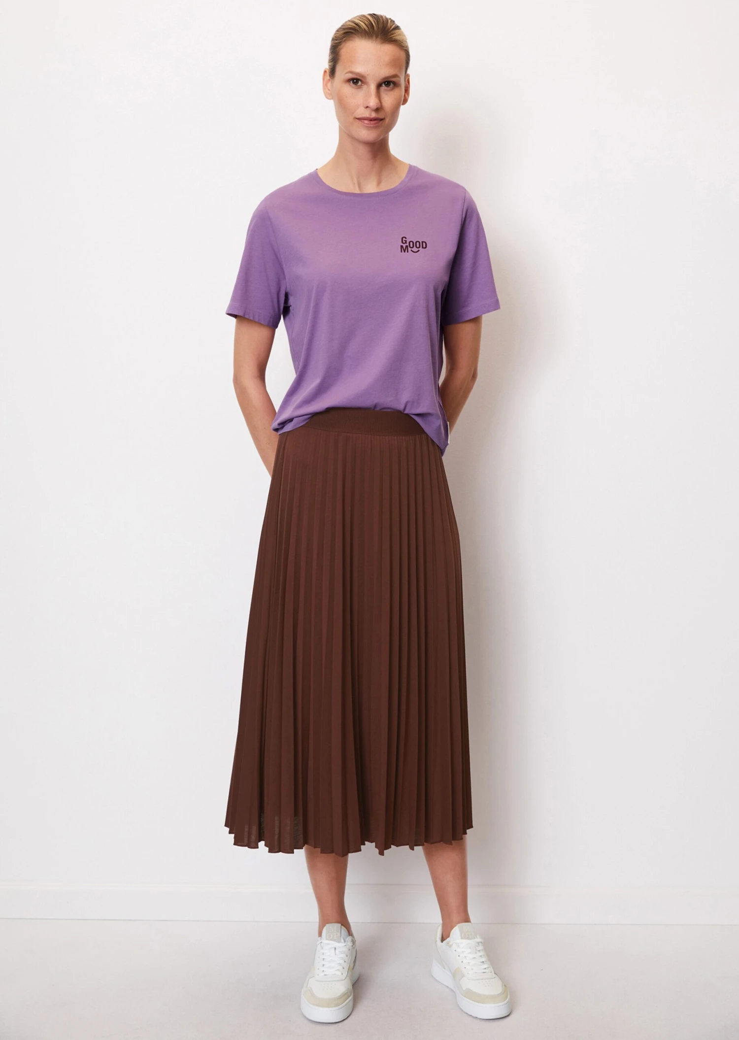 Marc O'Polo Happy T-shirt In A Regular Fit Made Of Lightweight Single Jersey 1 Marc O'Polo Happy T-shirt In A Regular Fit Made Of Lightweight Single Jersey