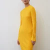 Marc O'Polo Slim-fitting Rib Knit Dress From LENZING™ ECOVERO™