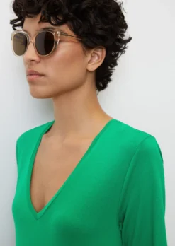 Marc O'Polo V-neck Jersey Dress Made Of Stretch Viscose Jersey -Schlichte Eleganz 2f6ee8f75abc3cf719c5c670e14e5465 scaled