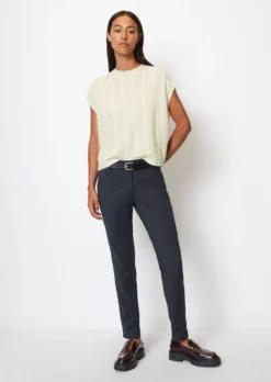 Marc O'Polo Trousers Model TIVA Slim Made From Stretchy Twill