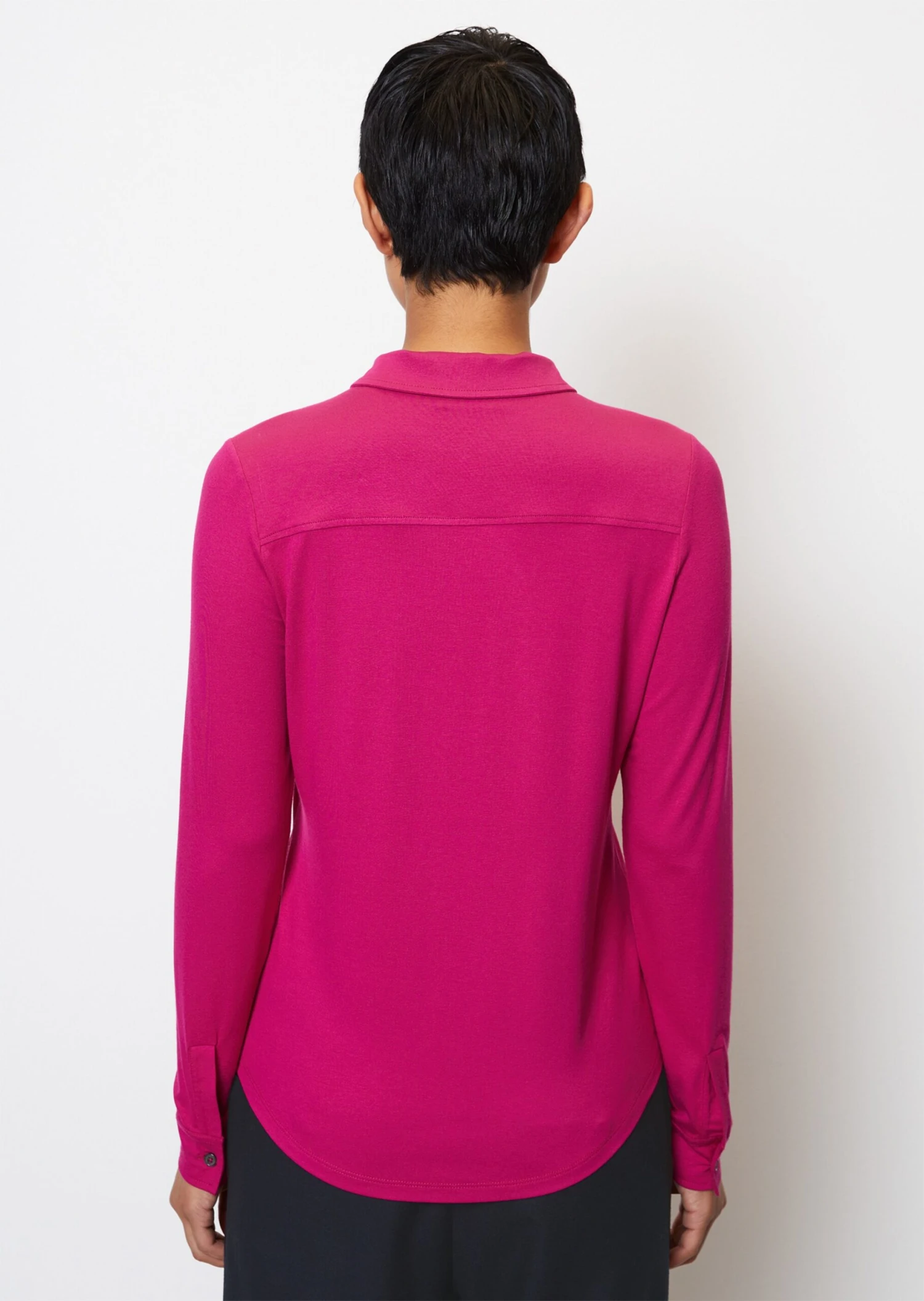 Marc O'Polo Jersey Blouse Made From A Soft Viscose Blend 3 Marc O'Polo Jersey Blouse Made From A Soft Viscose Blend – Bild 3