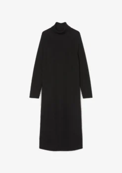 Marc O'Polo Polo Neck Knitted Dress Made Of Organic Cotton Yarn -Schlichte Eleganz 31403ed6e253f8132034119b2bd043b8 scaled