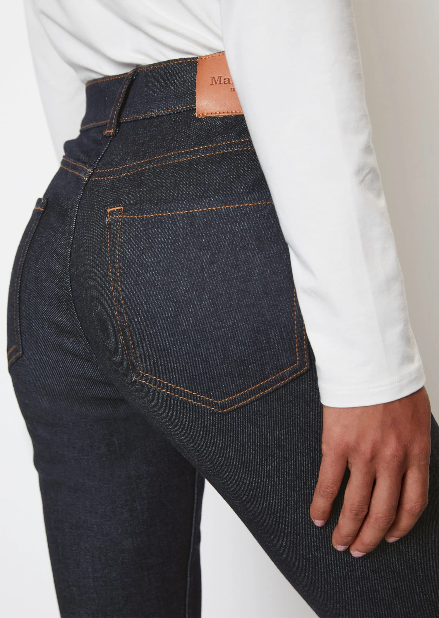 Marc O'Polo SKARA High Skinny Jeans Made Of Organic Stretch Cotton Fabric 5 Marc O'Polo SKARA High Skinny Jeans Made Of Organic Stretch Cotton Fabric – Bild 5