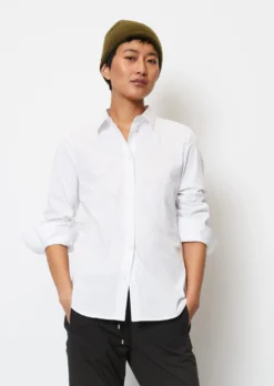 Marc O'Polo Blouse Shaped In Stretch Poplin 12 Marc O'Polo Blouse Shaped In Stretch Poplin -Schlichte Eleganz 31e9dac13f1e5a46d0cbdc1859b5503b scaled