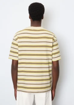 Marc O'Polo Striped T-shirt, Regular Fit With A Fine Herringbone Texture -Schlichte Eleganz 337e5aded78e73eb49b62fb3e5bcb505 scaled