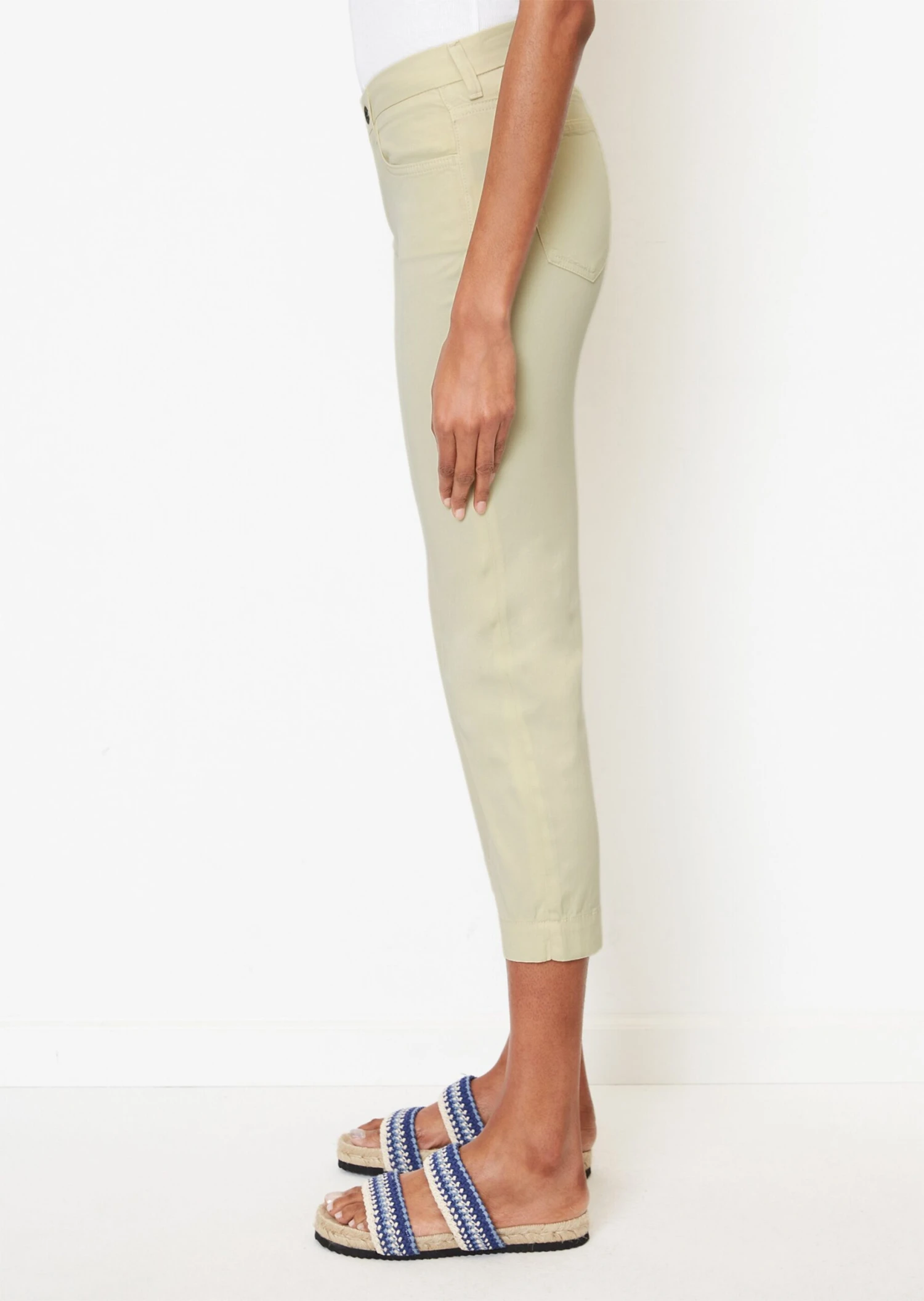 Marc O'Polo LULEA Trousers Slim 7/8 Made Of A Stretchy Lyocell And Organic Cotton Blend 6 Marc O'Polo LULEA Trousers Slim 7/8 Made Of A Stretchy Lyocell And Organic Cotton Blend – Bild 6
